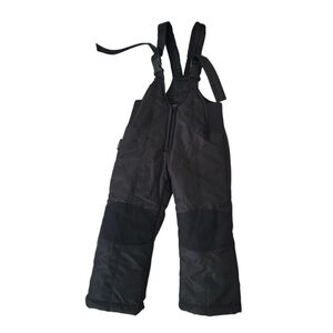Snow Stoppers Kids, Snow Pants/bib W/ Adjustable Straps, Black , 3T